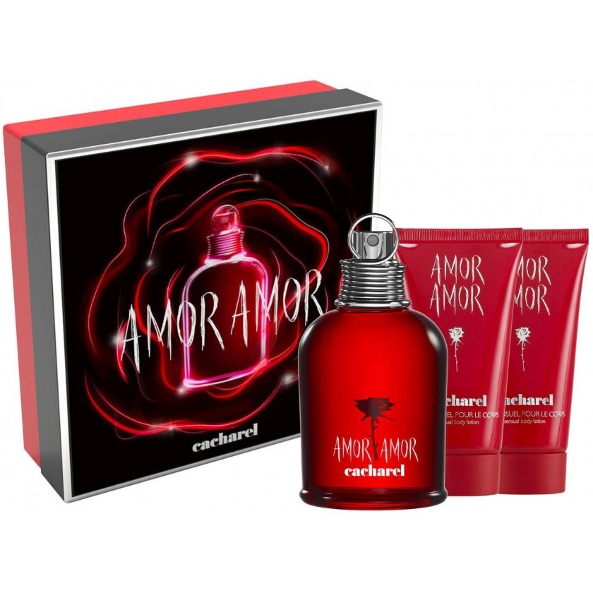 Coffret Amor Amor de Cacharel eau de toilette Femme LeParfum.fr