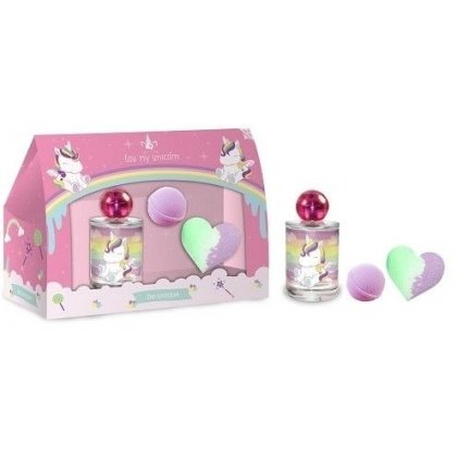 Coffret Eau my Unicorn EDT 100 ml Bombes de Bain