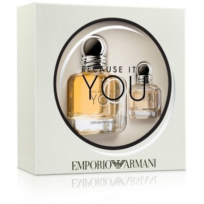 Coffret EMPORIO BECAUSE IT'S YOU Eau deParfum