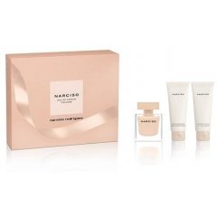 Coffret Narciso Poudr&eacute;e 50ml avec Lait Corps et Gel Douche 7